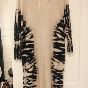 Raquel Allegra Tie Dye Raglan dress